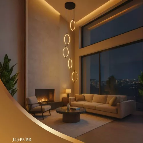 Dizájn LED óriás függő lámpa 70W 3m