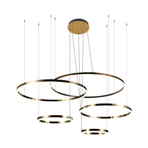 GOLDEN RINGS gyűrűs függőlámpa 2,6x1,5 méter