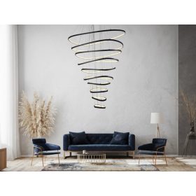 SLICE óriás gyűrűs függőlámpa 3x1 méter