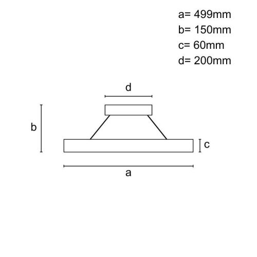 SMART LED-es mennyezeti lámpa ventilátorral 42W+28W