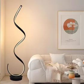Spirál LED dizájn állólámpa 50W CCT 150cm