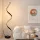 Spirál LED dizájn állólámpa 50W CCT 150cm