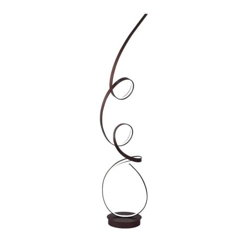 Barna LED dizájn állólámpa 80W CCT 145cm