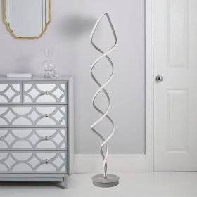 Fehér LED dizájn állólámpa 90W CCT 145cm