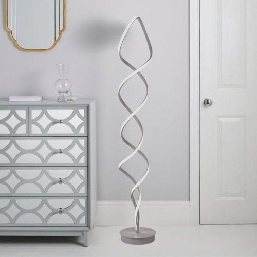 Fehér LED dizájn állólámpa 90W CCT 145cm