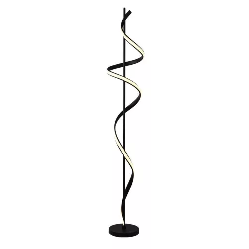 Fekete LED dizájn állólámpa 50W CCT 145cm
