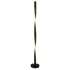 Fekete TWIST LED design állólámpa 65W CCT 147cm