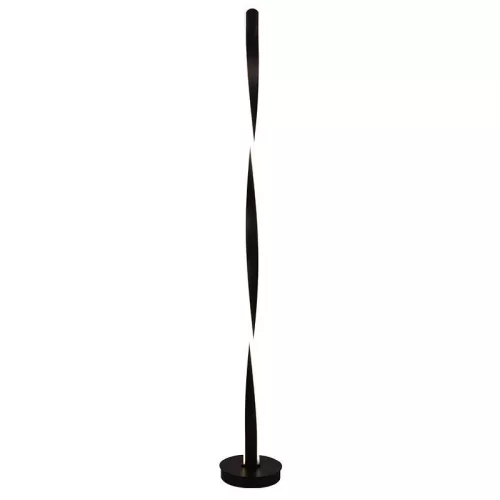 Fekete TWIST LED design állólámpa 65W CCT 147cm
