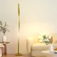 Arany TWIST LED design állólámpa 65W CCT 147cm