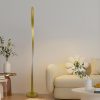 Arany TWIST LED design állólámpa 65W CCT 147cm