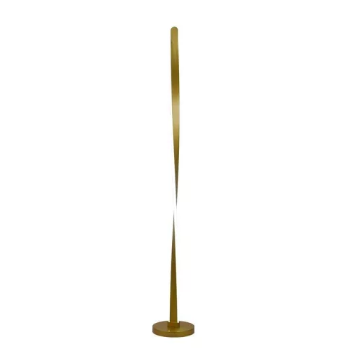 Arany TWIST LED design állólámpa 65W CCT 147cm