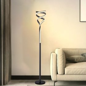 LED dizájn spirál állólámpa 50W CCT 148cm