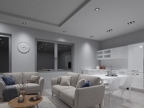 Mennyezeti spot lámpatest MORTA spot keret GU10/MR16-Kanlux