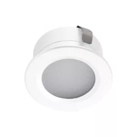 Kanlux IMBER LED alumínium vízálló mini beépíthető spotlámpa fába és zuhanykabinba, termeszetes fehér színben