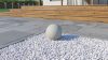 STONO Kerti Gömb Lámpatest 30cm E27 - KANLUX