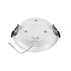 Kanlux TIBERI CCT modern kerek fehér mennyezeti LED lámpa állítható funkciókkal