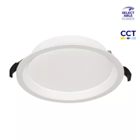 Kanlux TIBERI CCT modern kerek fehér mennyezeti LED lámpa állítható funkciókkal 29W