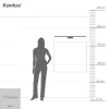 Kanlux Asten tükörmegvilágító lámpa króm 90cm 15W természetes fény