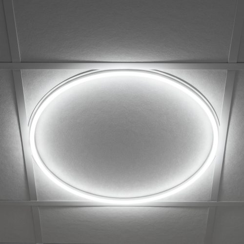 Kanlux AVAR 60x60cm-es, 40W-os LED panel irodai világításhoz, természetes fehér fénnyel