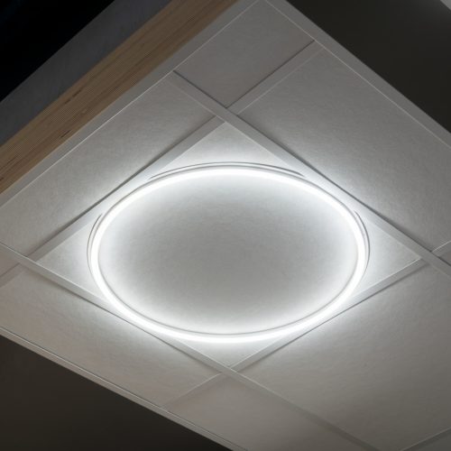 Kanlux AVAR 60x60cm-es, 40W-os LED panel irodai világításhoz, természetes fehér fénnyel