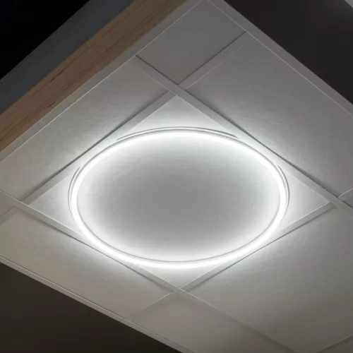 Kanlux AVAR 60x60cm-es, 40W-os LED panel irodai világításhoz, természetes fehér fénnyel