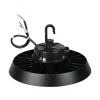 Kanlux HB PRO STRONG 150W-os, 1-10V dimmelhető ipari LED csarnokvilágító (High Bay), fekete robusztus alumínium házzal.