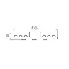 Cserélhető LED modul UFO lámpához 19 Watt Meleg fehér