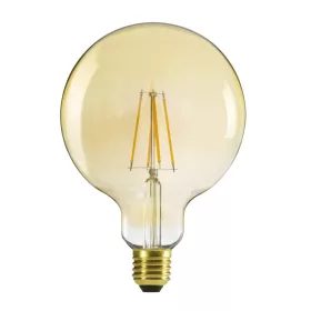 Kanlux XLED G125 óriás filament LED gömb izzó, 7W, 2700K meleg fehér