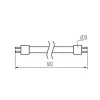 Kanlux LED fénycső T8 60cm 9W 1440lm 160lm/W 4000K