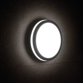   BENO kültéri mennyezeti LED lámpa 24W 1930lm 4000K Grafit Kör