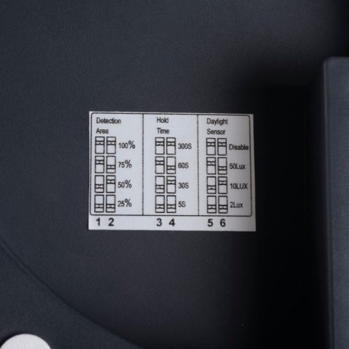 BENO kültéri mennyezeti LED lámpa 24W 1930lm 4000K Grafit Négyzet