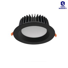   Kanlux TIBERI PRO fekete mennyezeti spot lámpatest 30W 4000K IP44