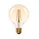 Kanlux XLED G95 filament LED gömb izzó, 7W, 2500K meleg fehér fénnyel