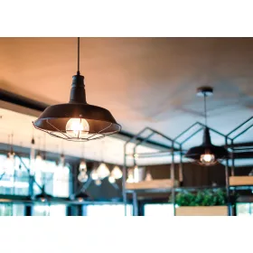Kanlux XLED G95 filament LED gömb izzó, 7W, 2500K meleg fehér fénnyel