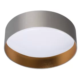   Mennyezeti lámpa szövet burával 17,5W 1500lm 3000K Szürke/Arany RIFA LED