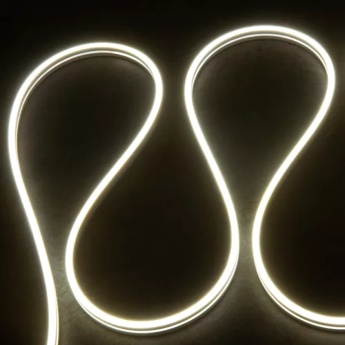 Hajlítható Neon Flex LED szalag, ami homogén, pontmentes fényt ad egyedi feliratokhoz