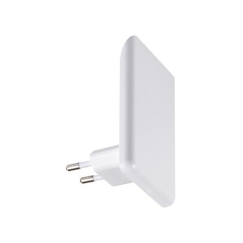 Kanlux ORISA éjjeli irányfény alkonykapcsolóval Meleg fehér 0,28W Fehér