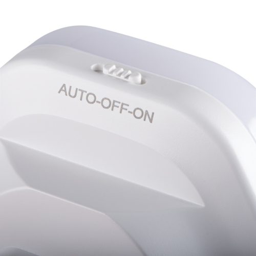 Kanlux BOLA éjszakai irányfény alkonykapcsolóval és 2xUSB csatlakozóval, Meleg fehér 0,22W