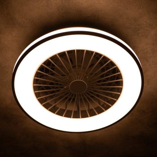 PLAVE LED mennyezeti ventilátor lámpa CCT Ø48,5mm 48W-Kanlux