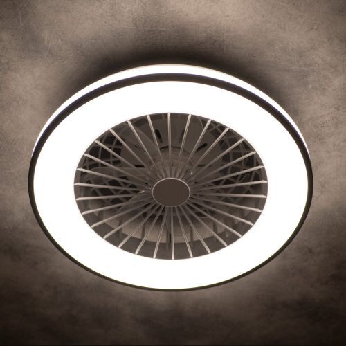 PLAVE LED mennyezeti ventilátor lámpa CCT Ø48,5mm 48W-Kanlux