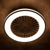 RGB LED ventilátoros lámpa Ø485 mm – PLAVE – távirányítóval és állítható színhőmérséklettel