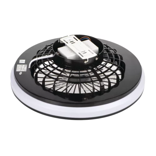 RGB LED ventilátoros lámpa Ø485 mm – PLAVE – távirányítóval és állítható színhőmérséklettel
