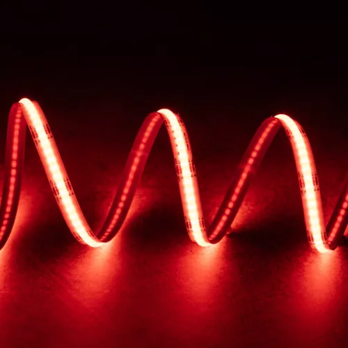 Kültéri RGB COB LED szalag 24V 15W/m 320 LED/méter, IP65-Kanlux