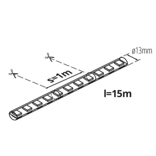 Kanlux GIVRO LED fényslag 15m IP65 210V 3000K