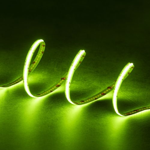 Kanlux LCOB-21W-M24IP65-RGBCCT LED szalag 21W/m teljesítménnyel, RGB és CCT (2700K-6500K) funkcióval, COB technológiával, 24V-os működéssel, IP65 vízálló védettséggel.