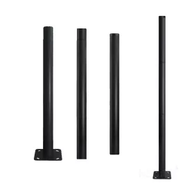 KOBI Fekete Lámpaoszlop 3 Méter (toldható) SG 60mm