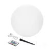 Kobi Garden Ball 30cm-es napelemes LED gömb lámpa, ami a kertben világít RGB és meleg fehér fénnyel