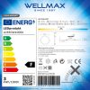 Wellmax LED panel 3W 270lm SAMSUNG LED 4000K Ø90mm kör