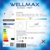 Wellmax LED panel 9W 900lm SAMSUNG LED 4000K Ø147mm kör