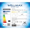 Wellmax LED panel 6W 270lm SAMSUNG LED 4000K 117mm négyzet